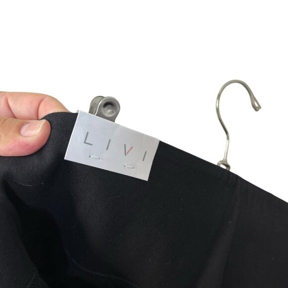 Lane Bryant Livi Black Capri Leggings Signature Stretch Elastic Waist 18/20 NEW - Picture 5 of 7